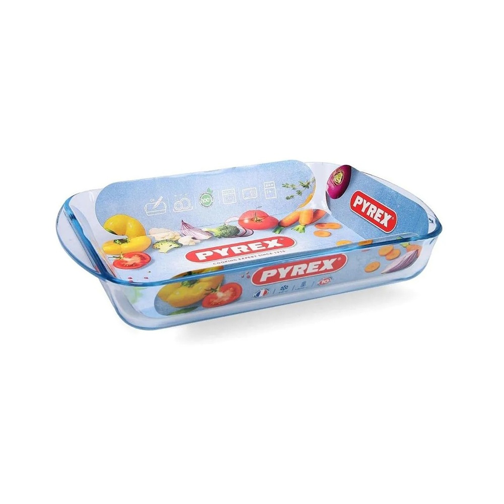 Pyrex - Essentials Rectangular Roaster 2.6l - Versatile And Durable Kitchen Essential