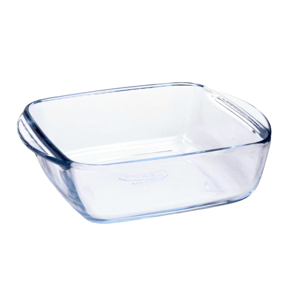 Pyrex Air Fryer Compact Heat-resistant Glass Square Dish - 1 L