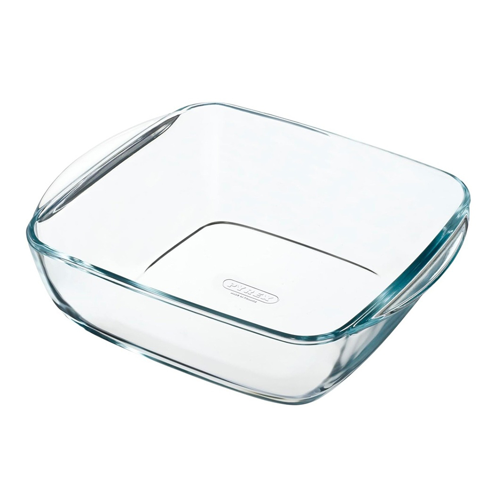 Pyrex Air Fryer Generous Heat-resistant Glass Square Dish - 2.2 L
