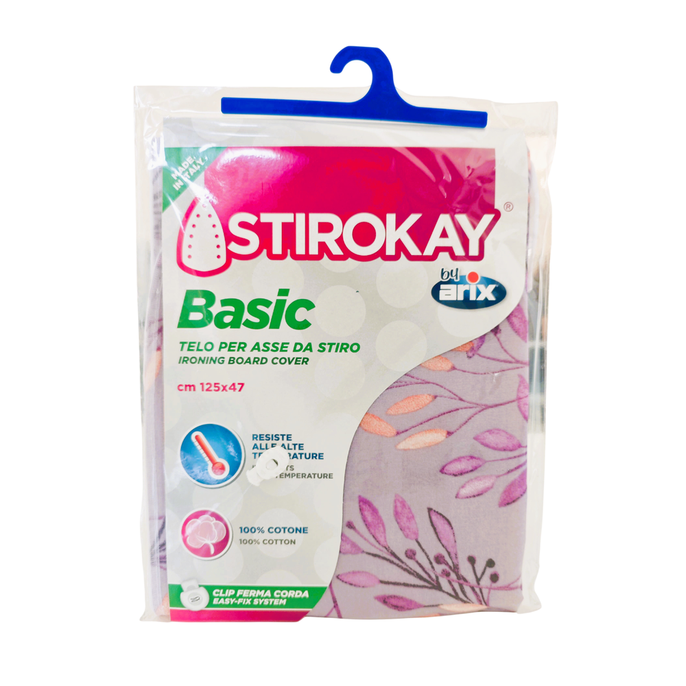 ستيروكاي - غطاء طاولة الكي مطبوع أساسي - ملون - قد يختلف التصميم - 1 قطعة