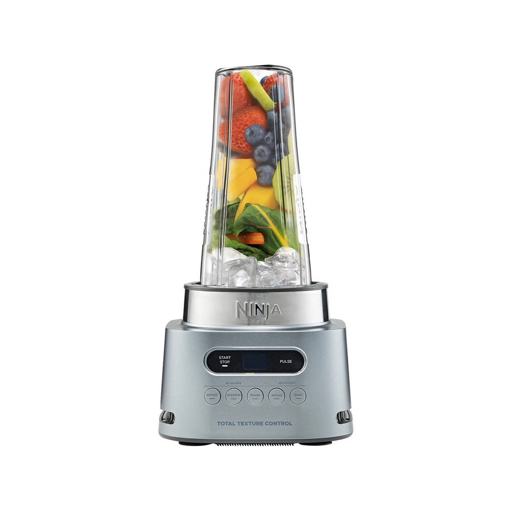 Ninja - Foodi Max Power 2-in-1 Nutri Blender 1L - Silver