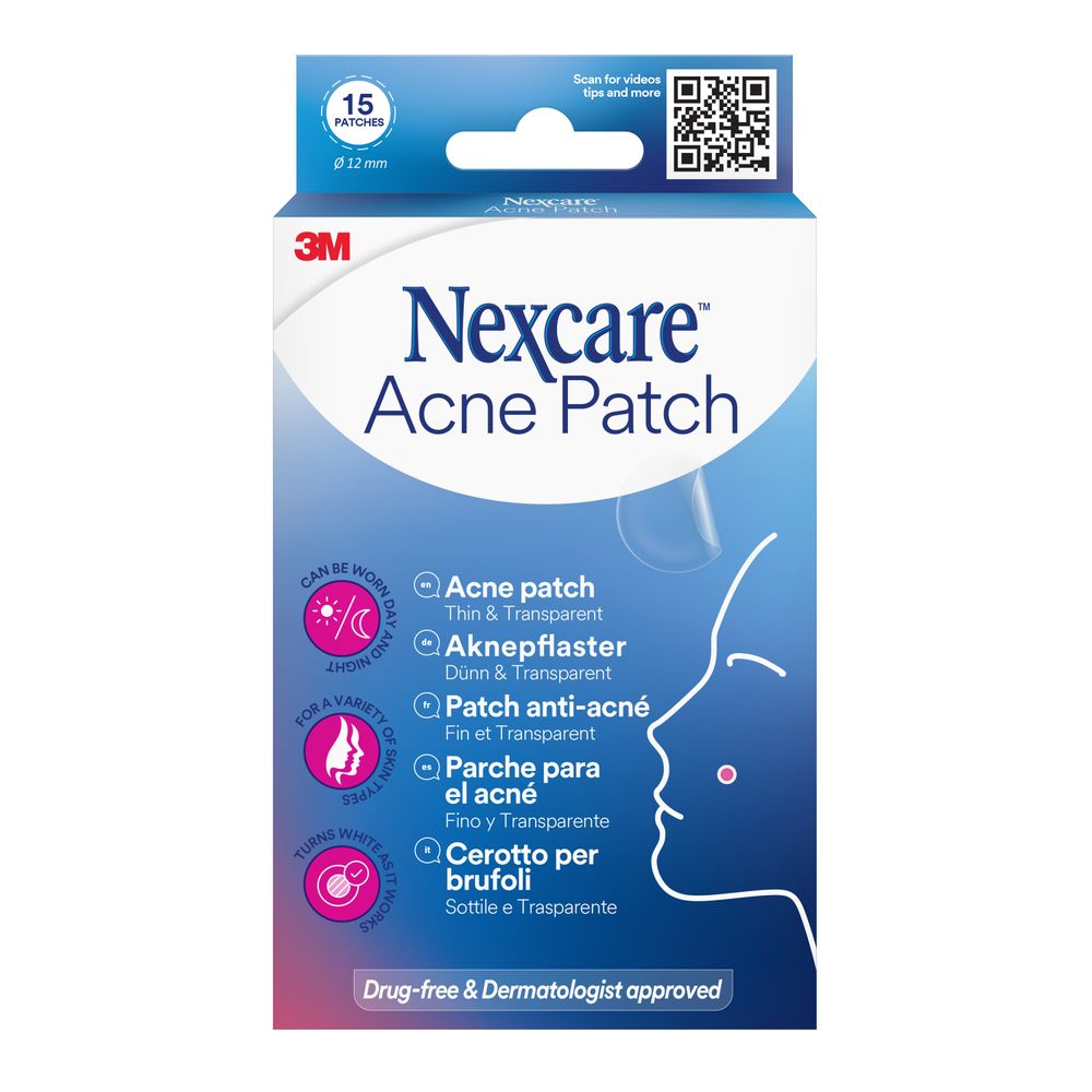 Nexcare - Thin Acne Patch - 15 Pcs