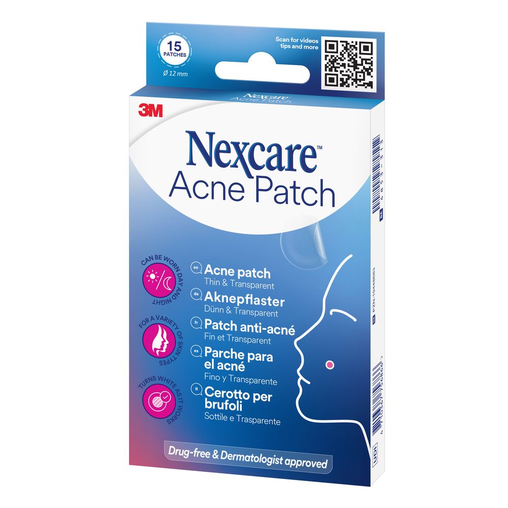Nexcare - Thin Acne Patch - 15 Pcs