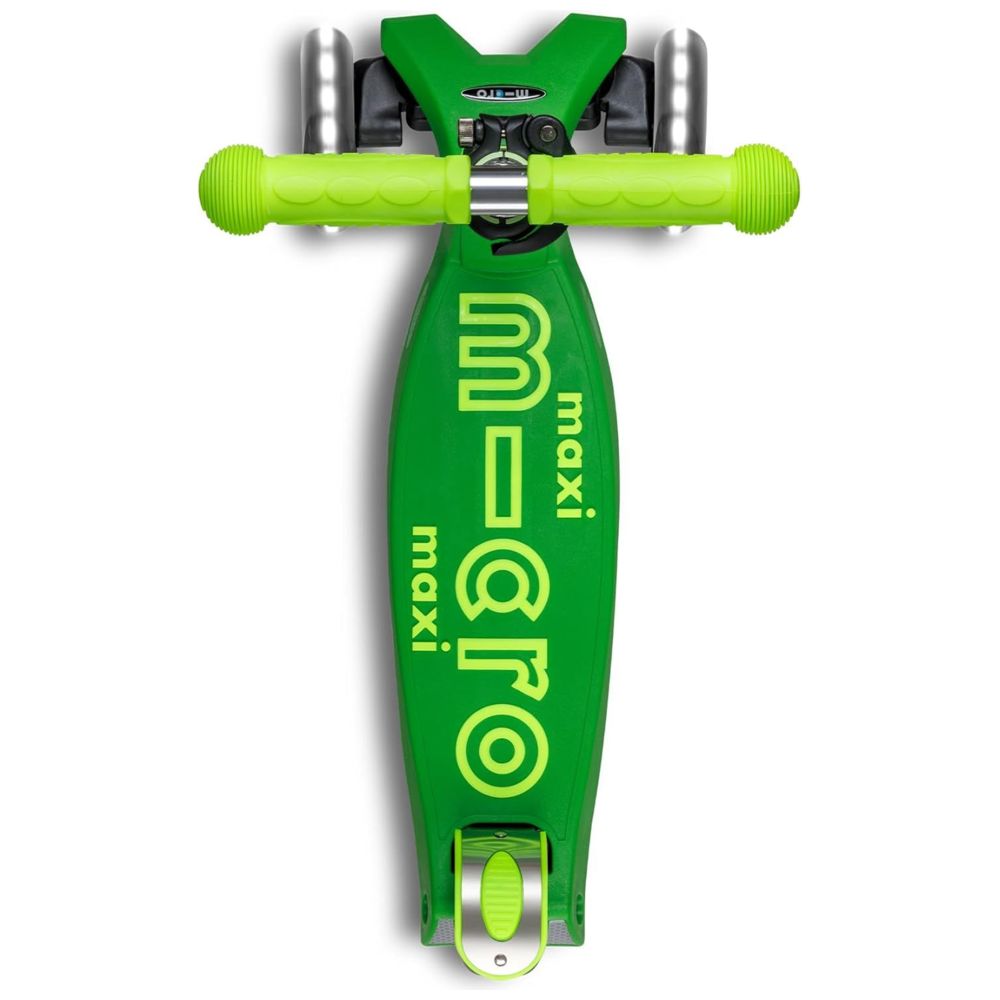 Micro Maxi Deluxe Foldable Neon LED Manual Scooter