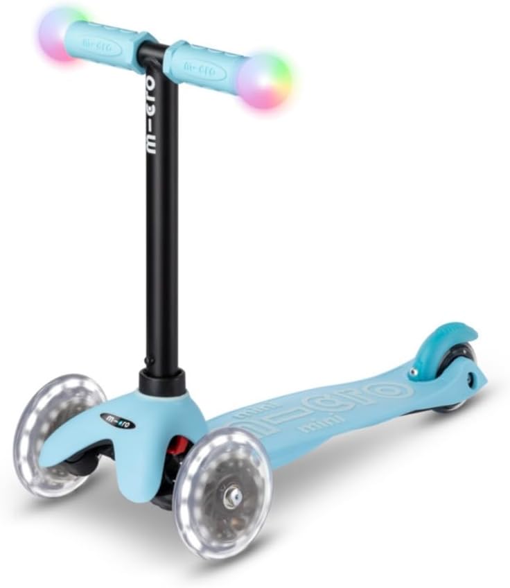 مايكرو - سكوتر ميني تو غرو ديلوكس ماجيك بإضاءة LED - أزرق