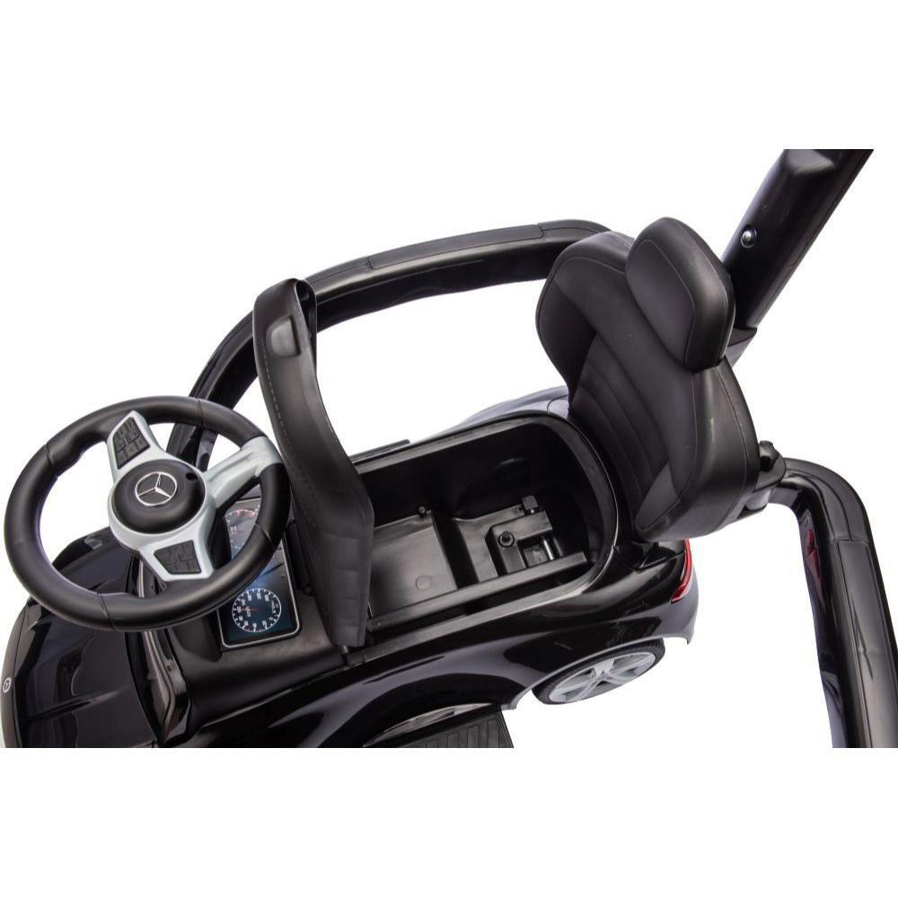 مايتس - سيارة دفع للأطفال مرخصة من مرسيدس بنز الفئة C مع مقبض