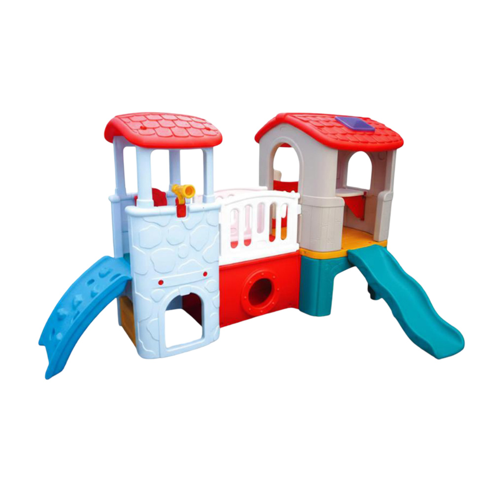 Myts - Kids Playhouse With Slides And Bridge
