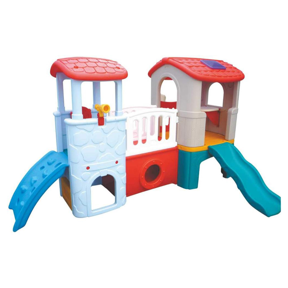 Myts - Kids Playhouse With Slides And Bridge