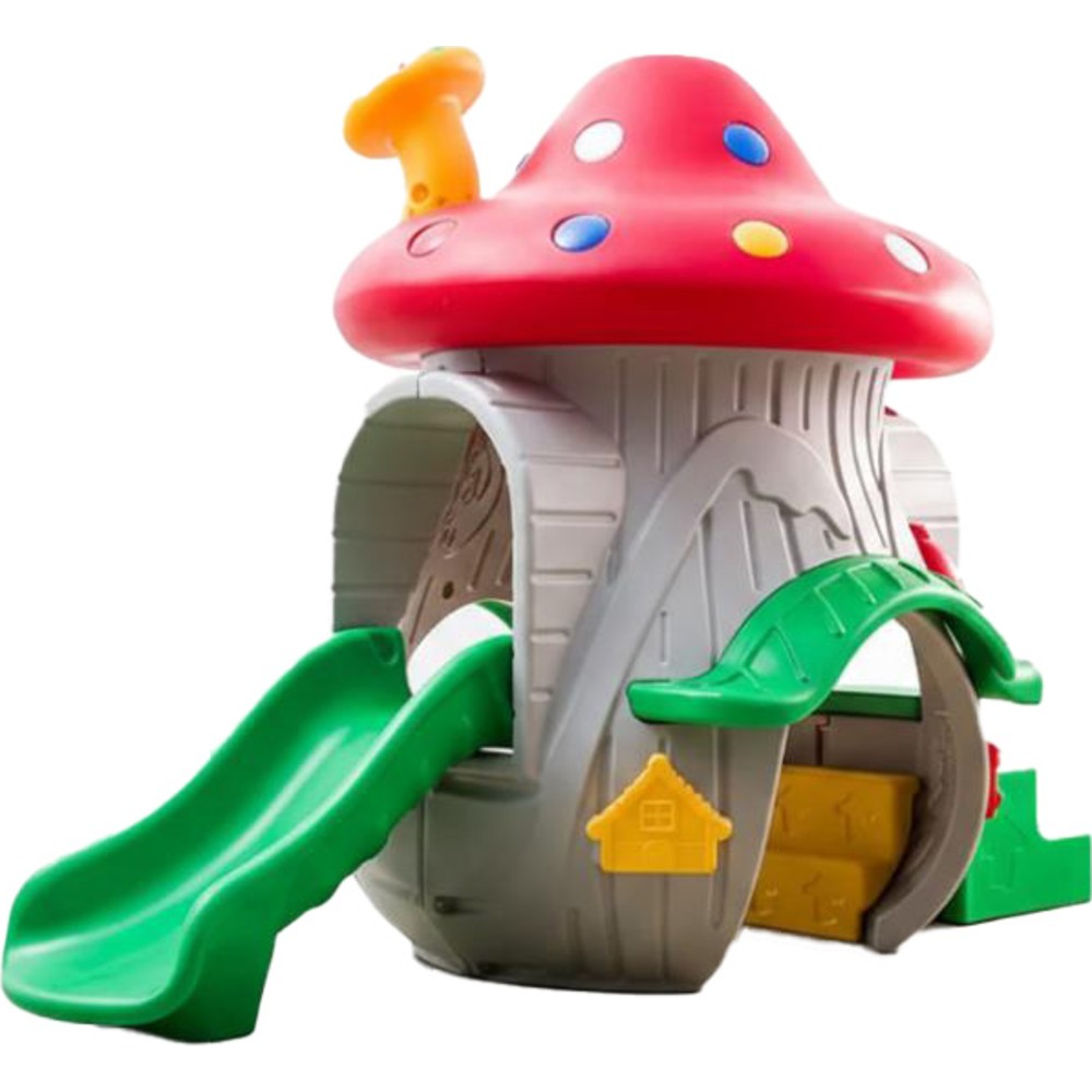 Myts - Kids Mushroom Playhouse With Slide