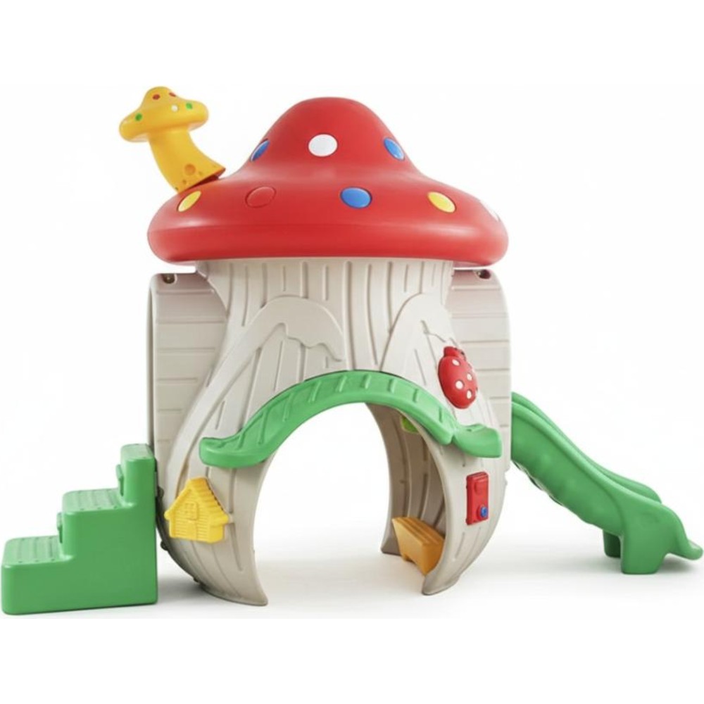 Myts - Kids Mushroom Playhouse With Slide