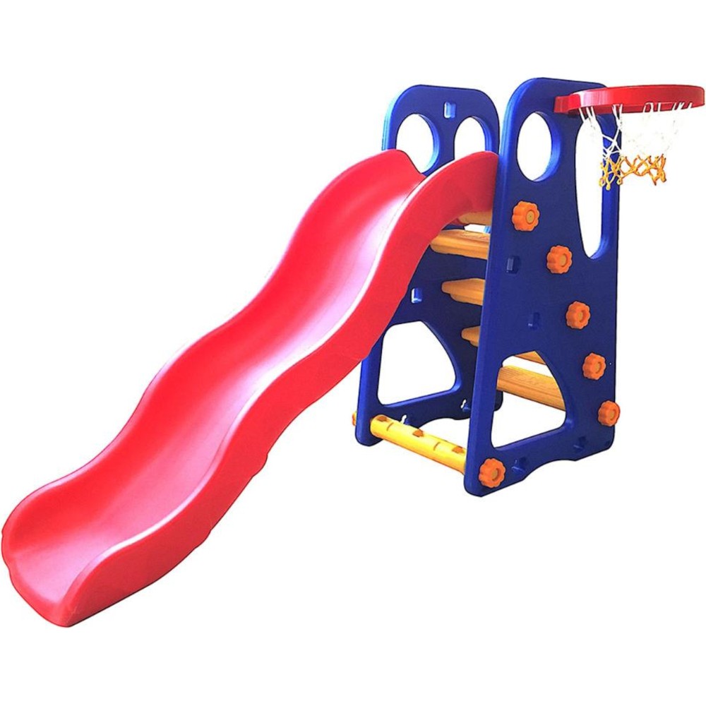 Myts Kids Outdoor Garden Slide With Climbing Steps
