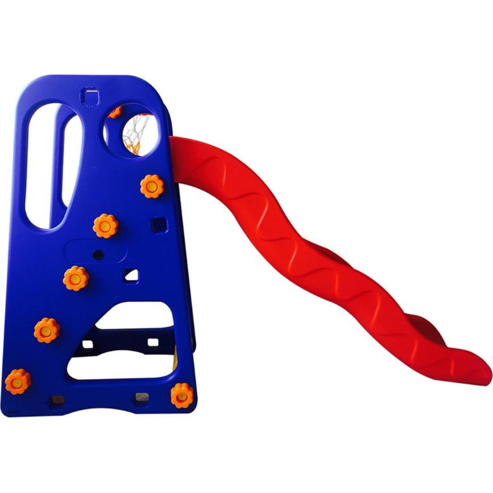 Myts Kids Outdoor Garden Slide With Climbing Steps