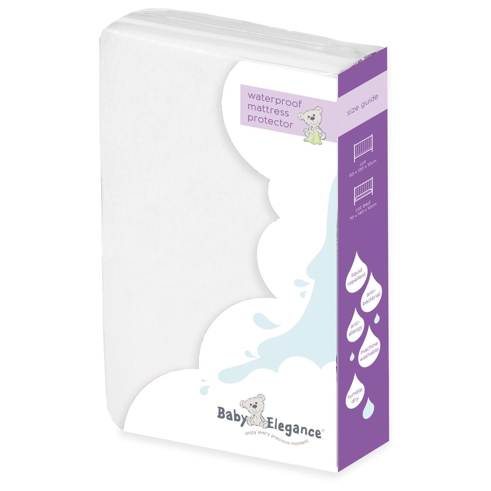 بيبي إليجانس - واقي مرتبة مقاوم للماء - سرير موسى