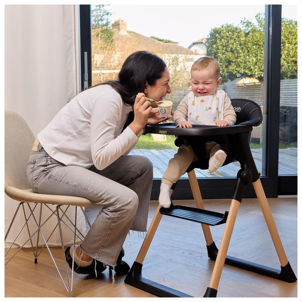 Baby Elegance Mash High Chair Bundle - Sage