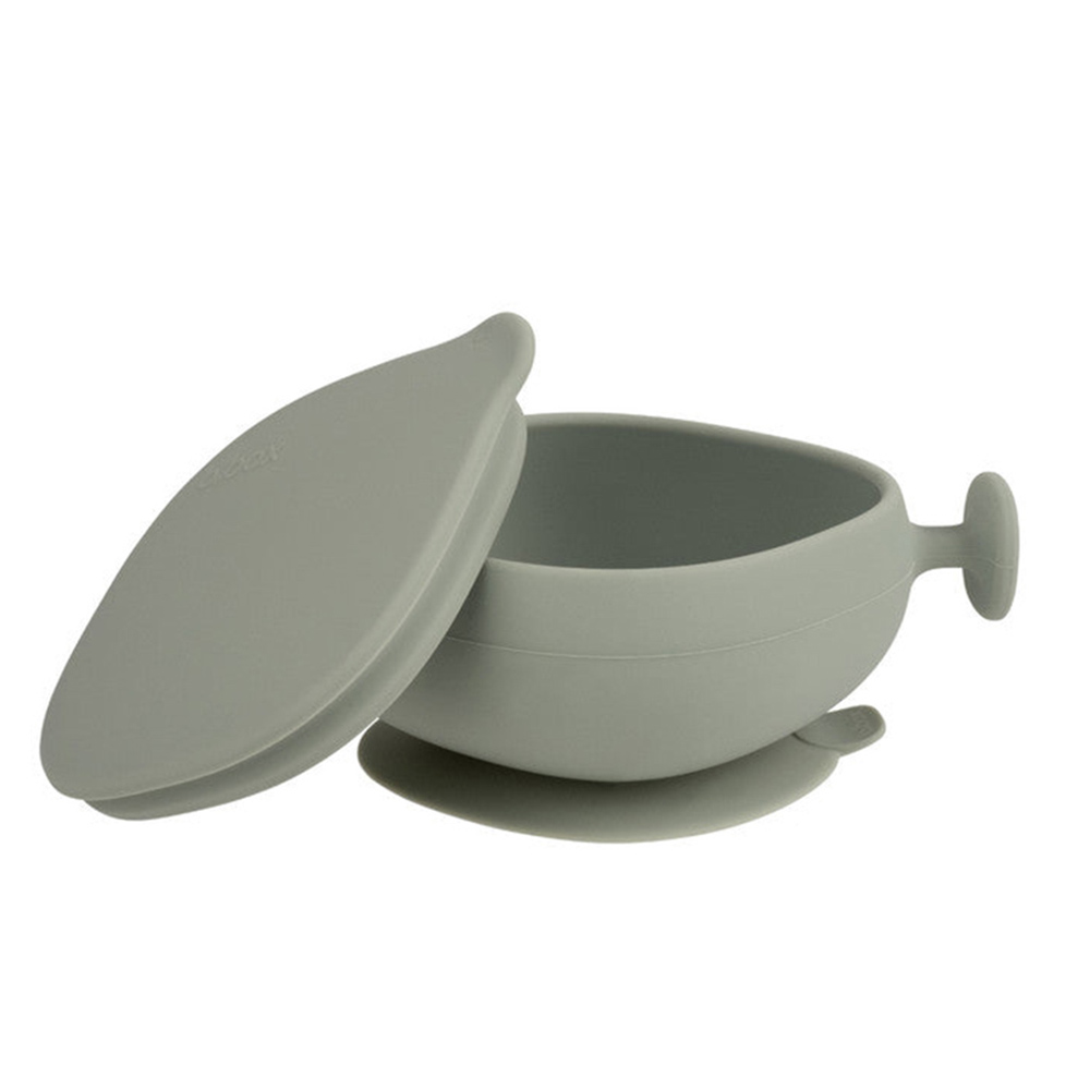 بي بوكس - وعاء سيليكون ​​مع غطاء - أخضر ميرمية