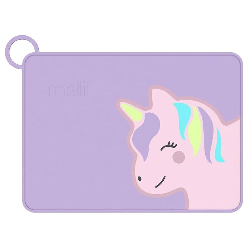 Melii Silicone Placemat - Unicorn