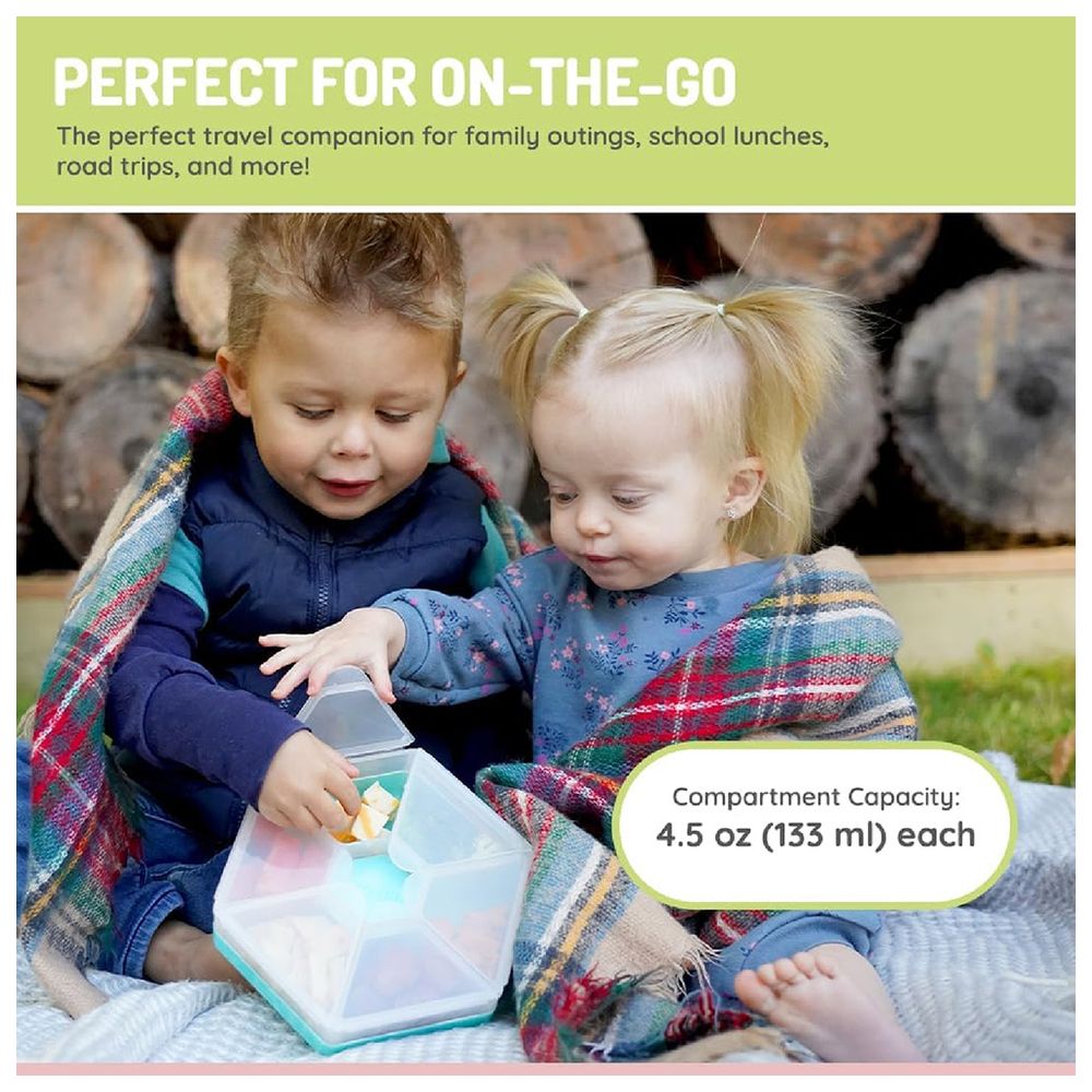 ميلي - صندوق سناكل سداسي بـ 6 أقسام