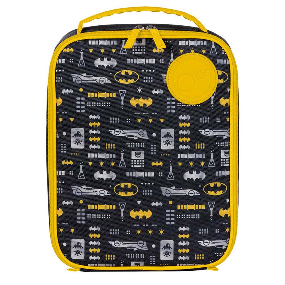 B.Box - Batman Flexi Insulated Lunch Bag - Yellow/Black