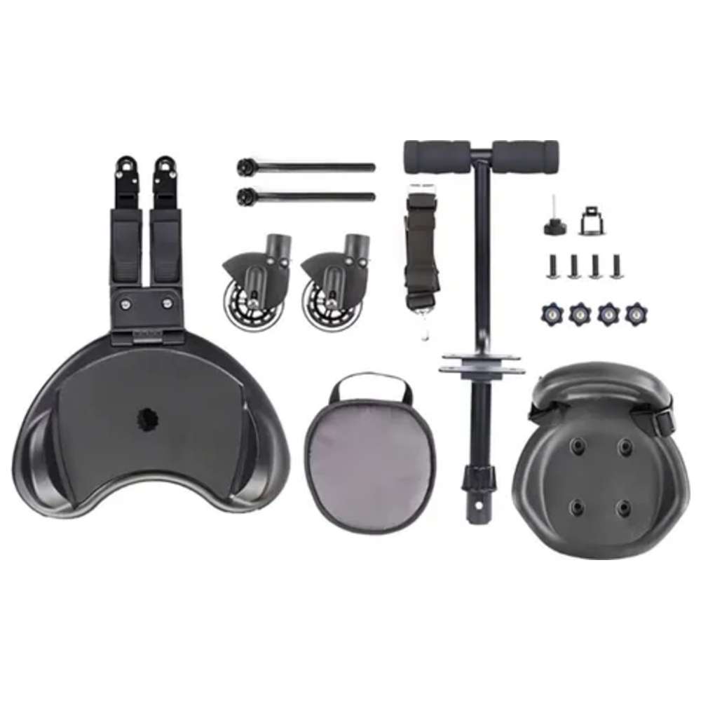 Hamilton - Universal Wheeled Stroller Board with Detachable Seat - Black