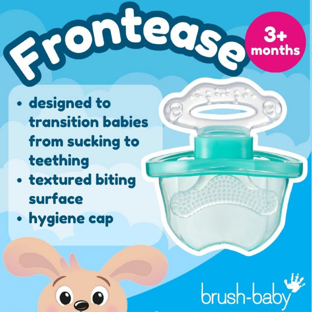 Brush Baby - Front Ease Teether - Teal