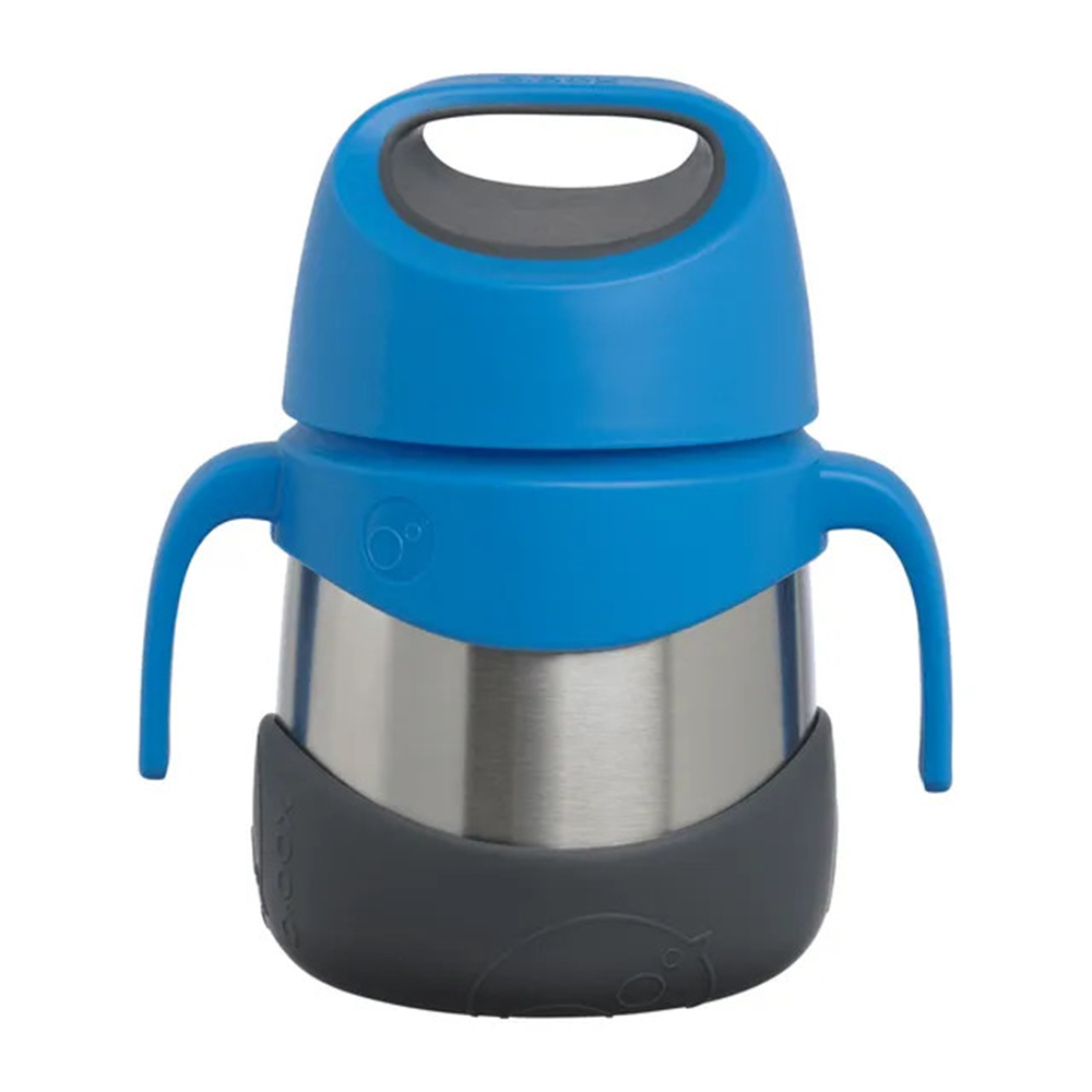 B.Box - Lunch Time Insulated Food Jar - Blue Slate - 335 ml