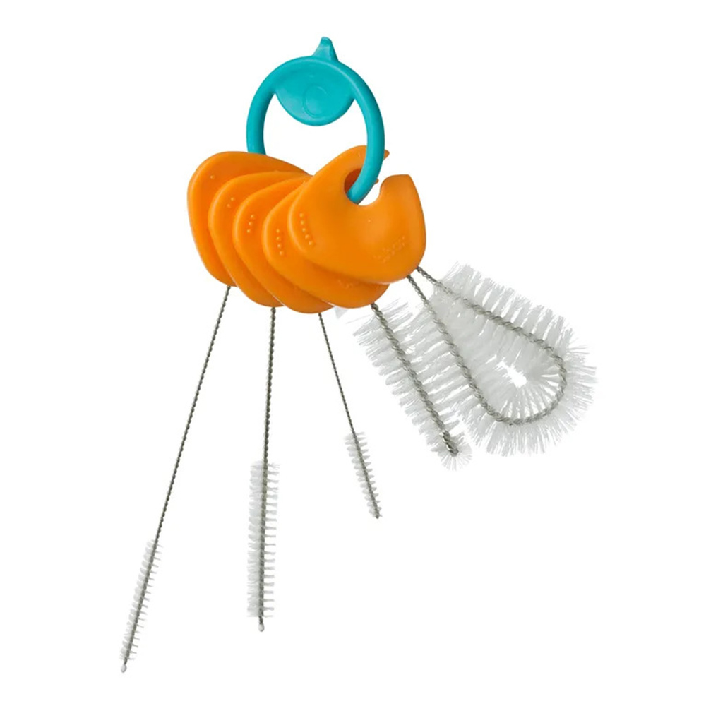 B.Box - Cleaning Brush & Easy Clip Ring Set - 6  Pcs