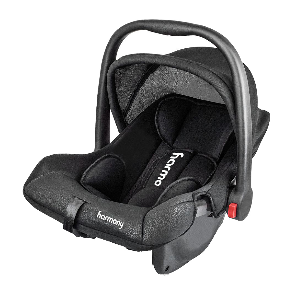 مقعد سيارة للأطفال الرضع من هارموني - فينلي - أسود