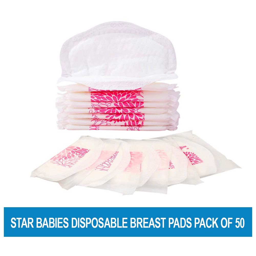 ستار بيبيز - قطع منع تسرب الحليب للاستعمال لمرة واحدة - عدد 50