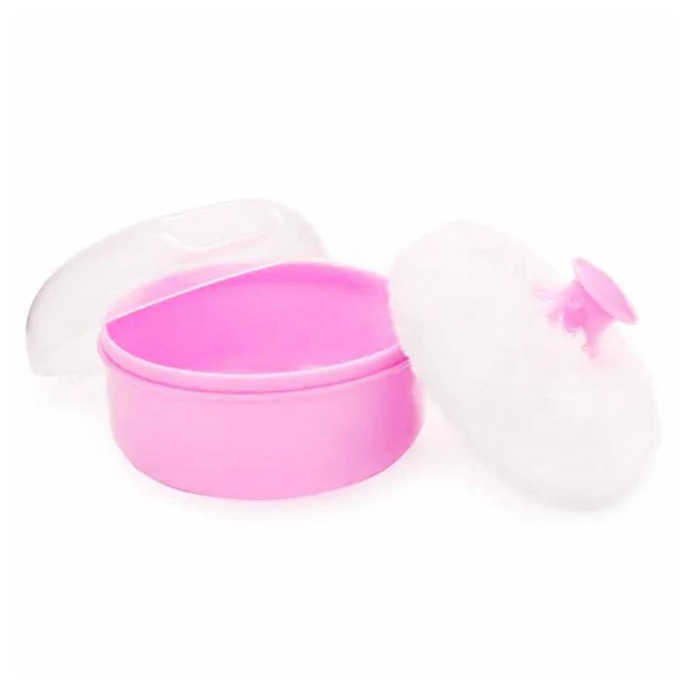 Star Babies - Kids Powder Puff With Kids Shower Cap - Pink