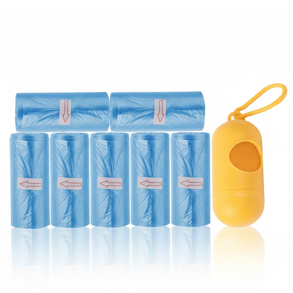 Star Babies - Disposable Scented Nappy Bag Rolls & Dispenser Set - 8 Pcs