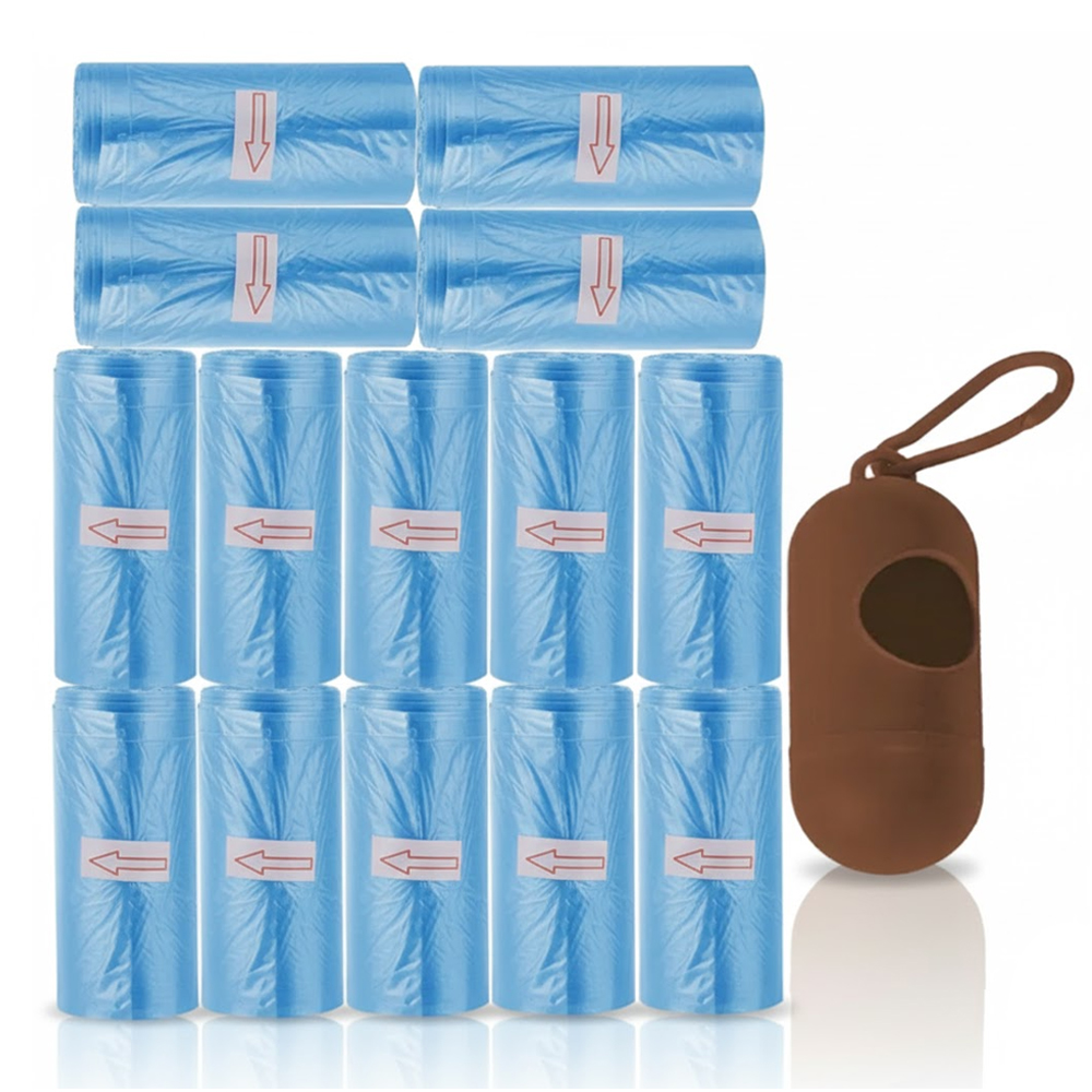 Star Babies - Disposable Scented Nappy Bag Rolls & Dispenser Set - 15 Pcs