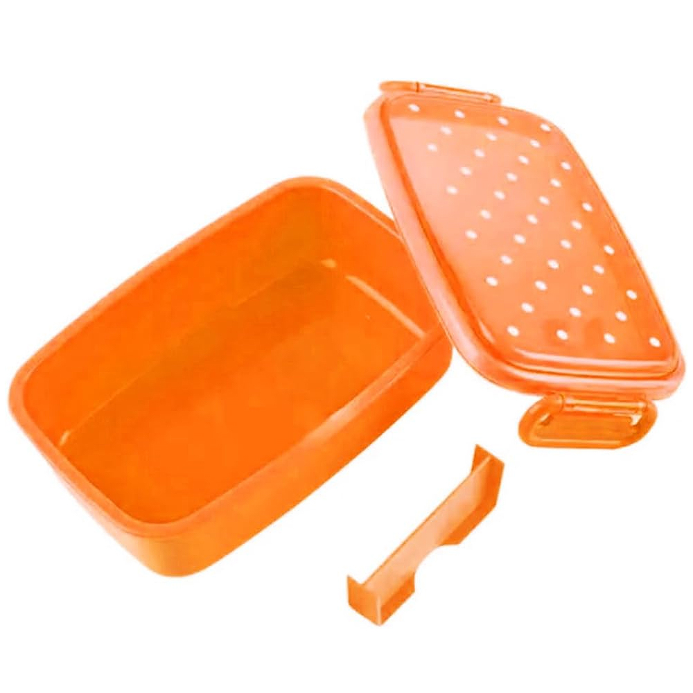 ستار بيبيز - حقيبة غداء - أسود مع صندوق غداء - برتقالي