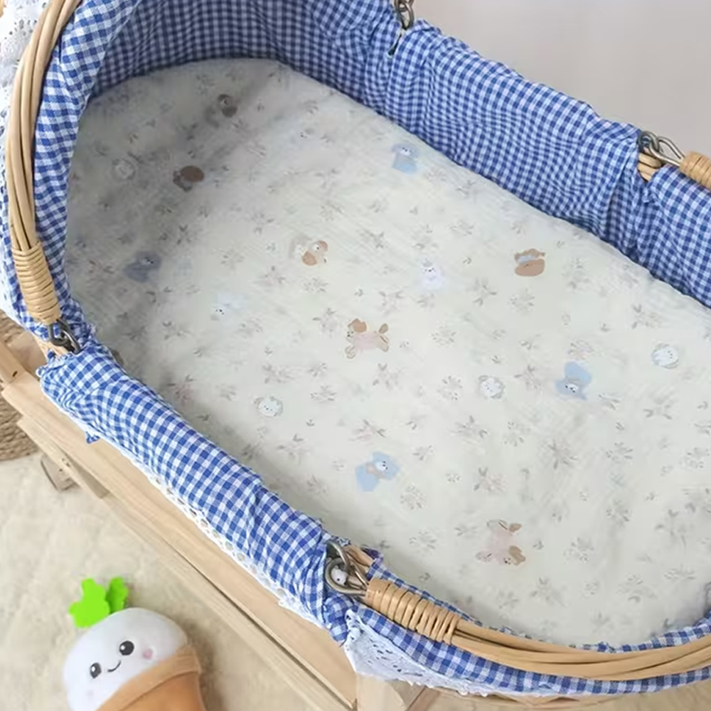 ستار بيبيز - طقم مرتبة نوم للأطفال وسرير سفر مع ناموسية - أحمر/أبيض - قطعتان