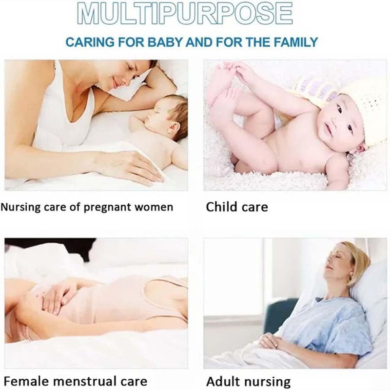 ايه تو زي - حصائر غيار للاستخدام مرة واحدة - 50 قطعة - أزرق/أرجواني - كبيرة