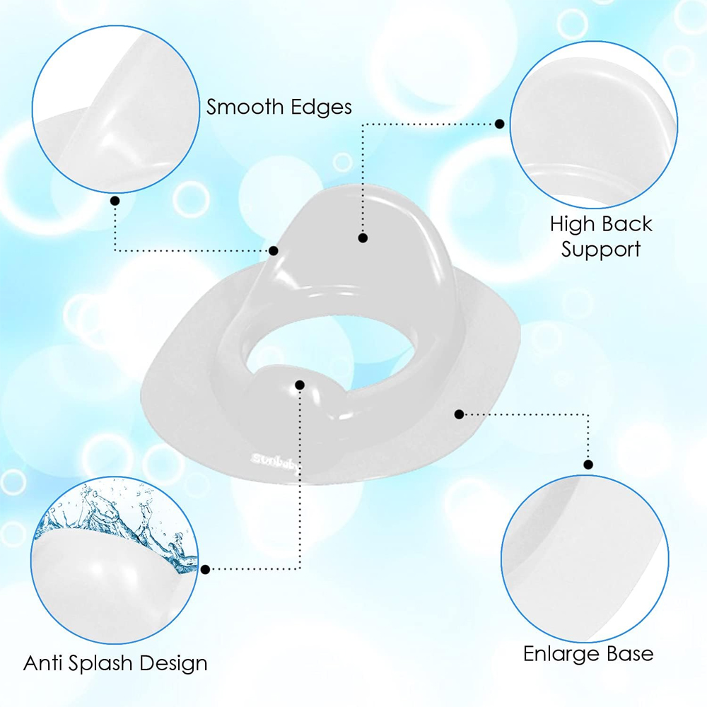 SunBaby - Potty Seat With Disposable Breast Pads 10pcs - White