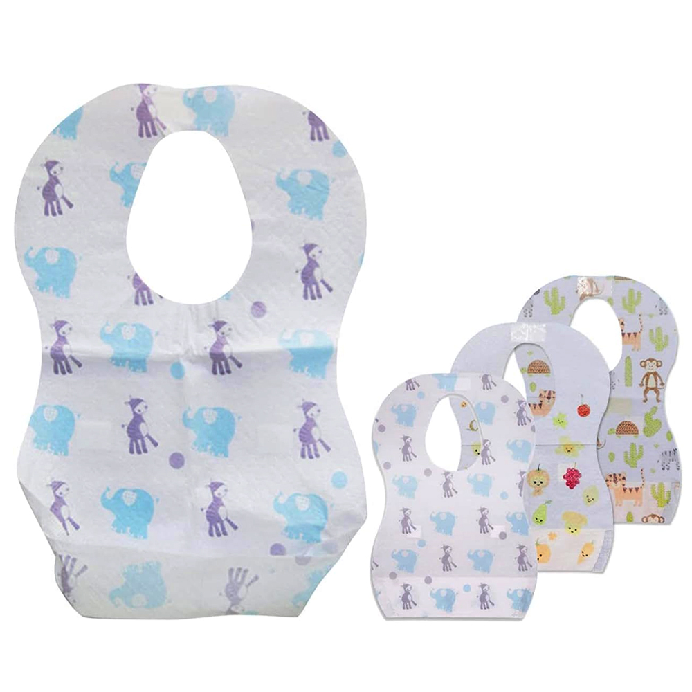 Star Babies - Disposable Bibs - Pack Of 24 - Multicolor