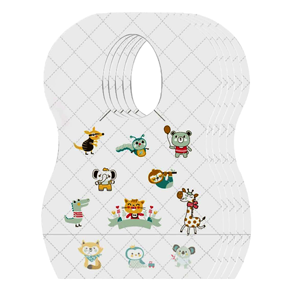 Star Babies - Disposable Bibs - Pack Of 33 - Animals