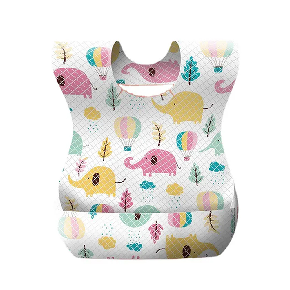 Star Babies - Disposable Bibs - Pack of 20 - Elephant