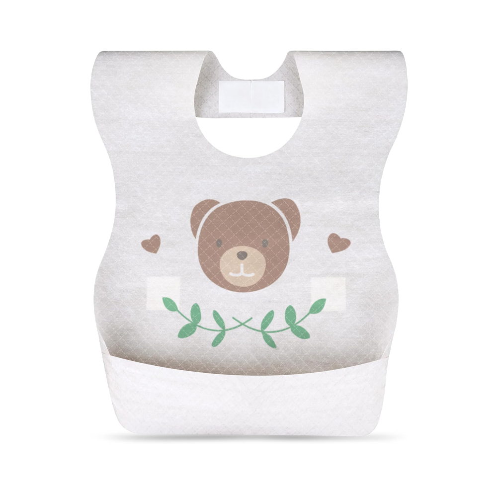 Star Babies - Disposable Bibs - Pack of 20 - Panda