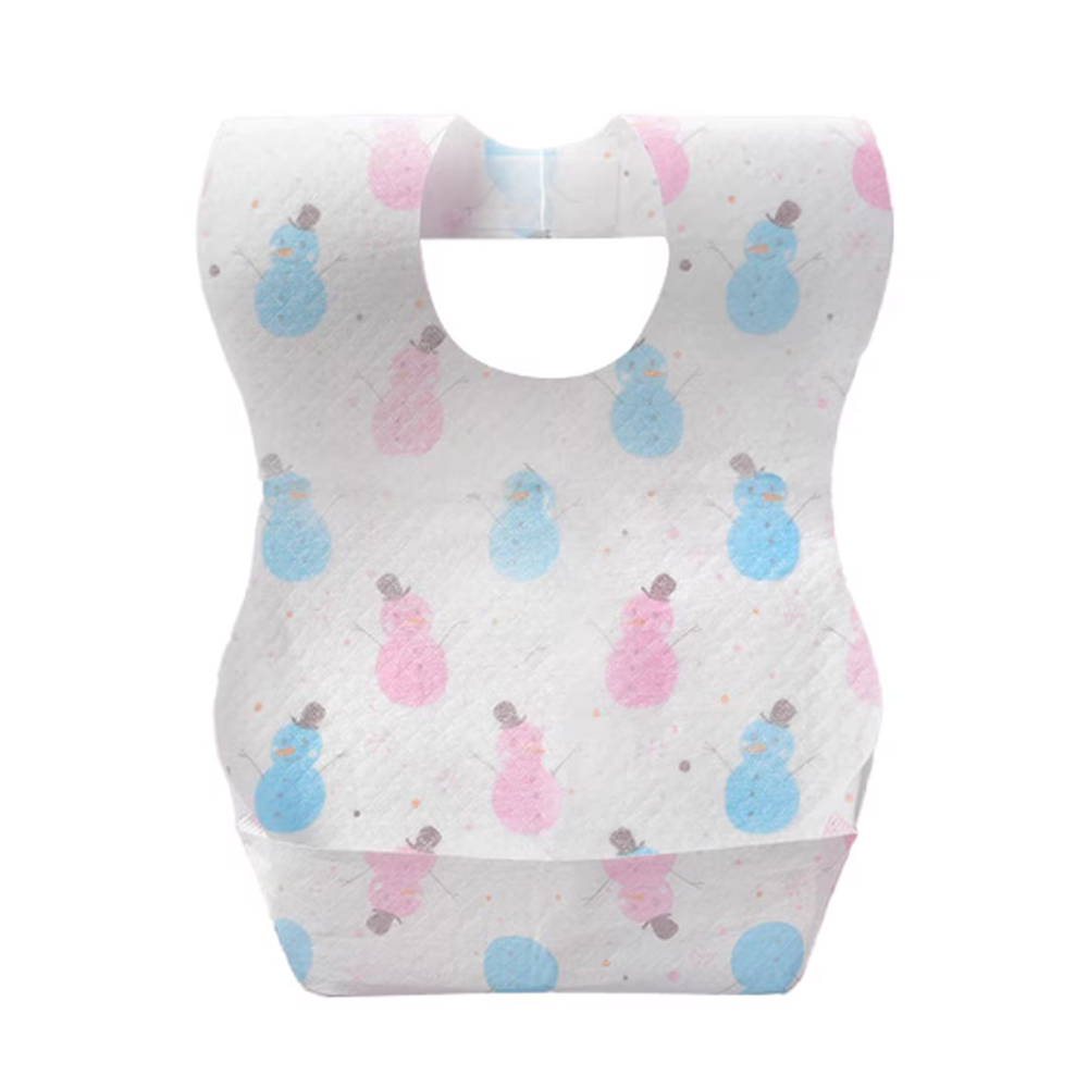 Star Babies - Disposable Bibs - Pack of 20 - Snowman