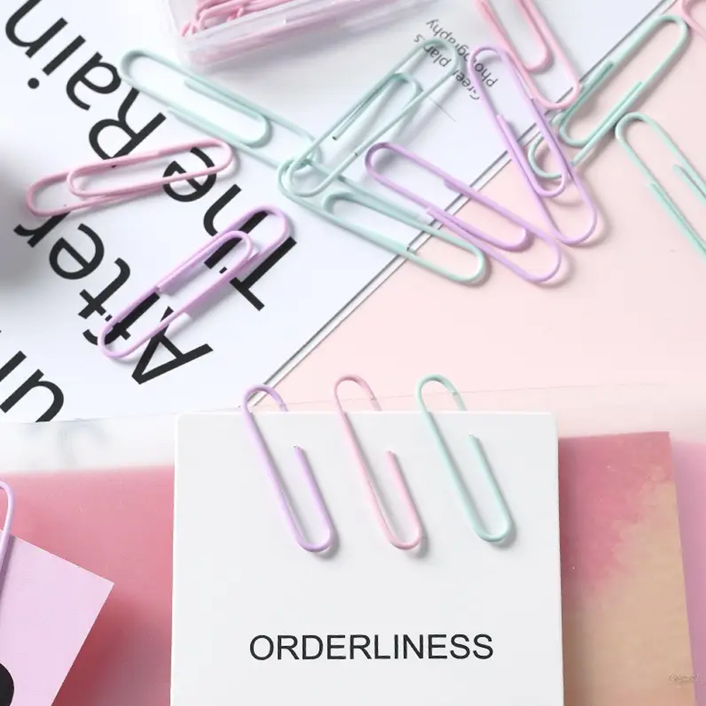 Star Babies - Boxed Paper Clips - 50 Pcs - Purple