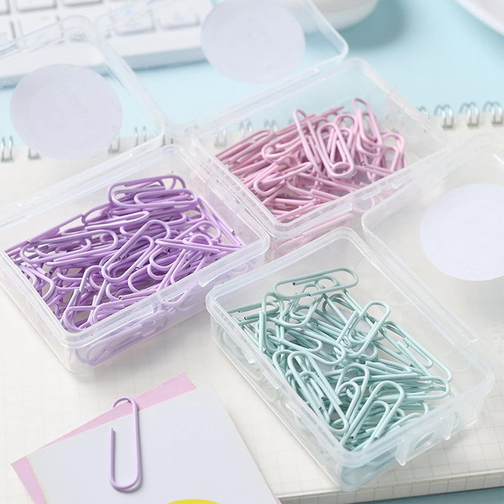Star Babies - Boxed Paper Clips - 50 Pcs - Green