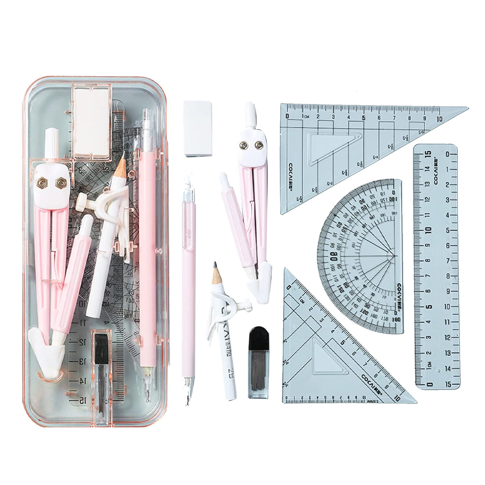 Star Babies - Geometry Set - 9 Pcs - Pink