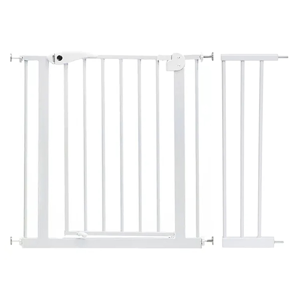 Star Babies - Auto-Close Safety Baby Gate - 75-84cm + 20cm Extension Kit