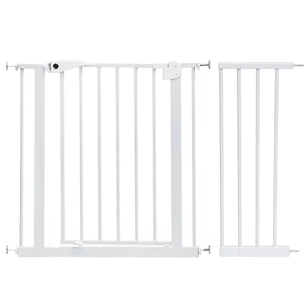 Star Babies - Auto-Close Safety Baby Gate - 75-84cm + 30cm Extension Kit