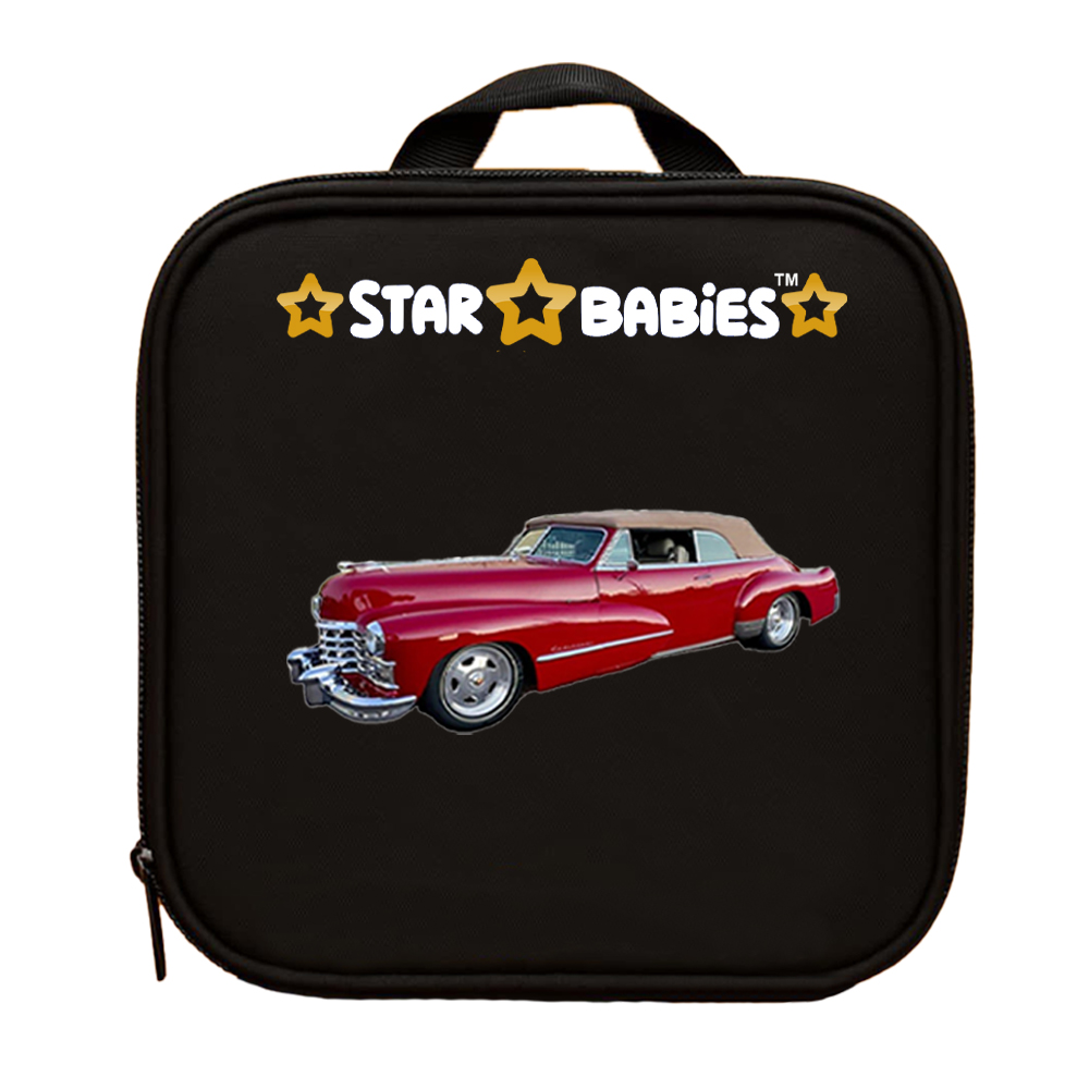 Star Babies - Insulated Bento Lunch Bag - Retro Car