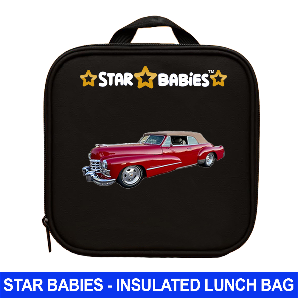 Star Babies - Insulated Bento Lunch Bag - Retro Car