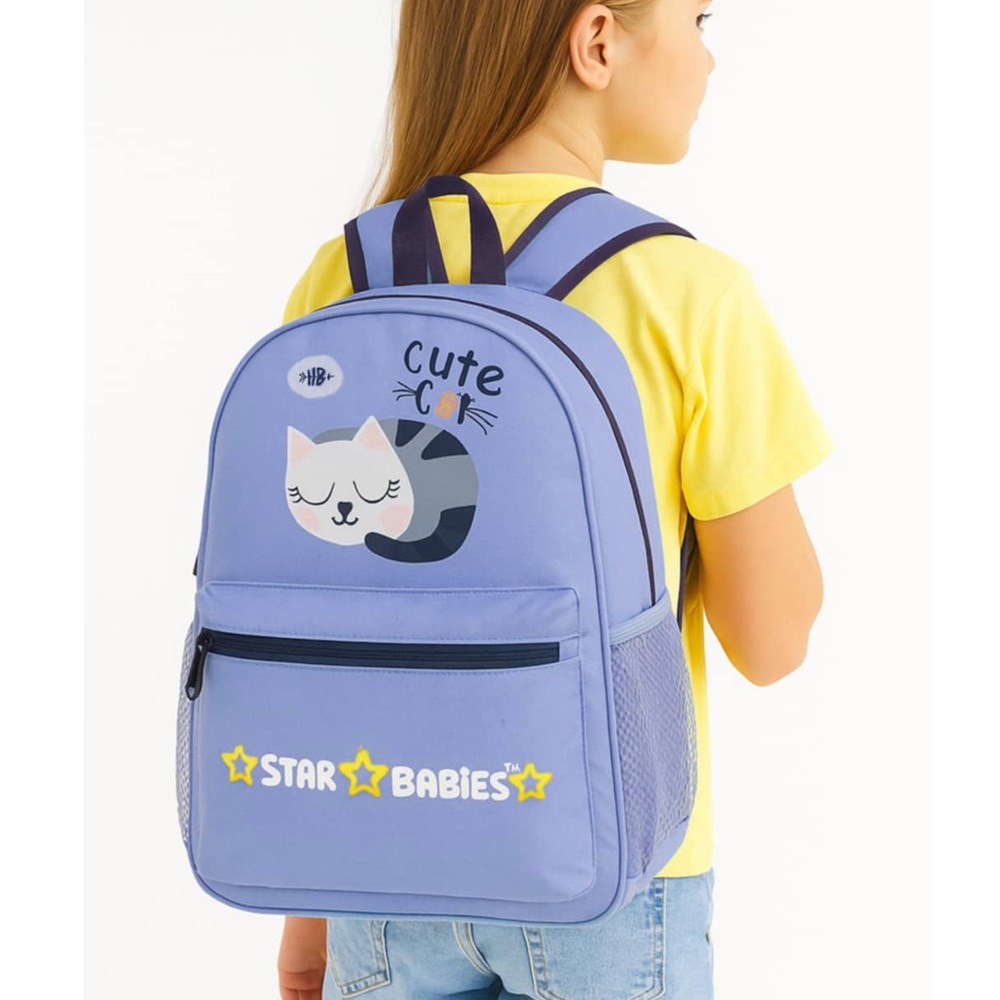 Star Babies - Kids' Back To School Set With Cutlery & Sandwich Cutter - Multicolor - 9 Pcs