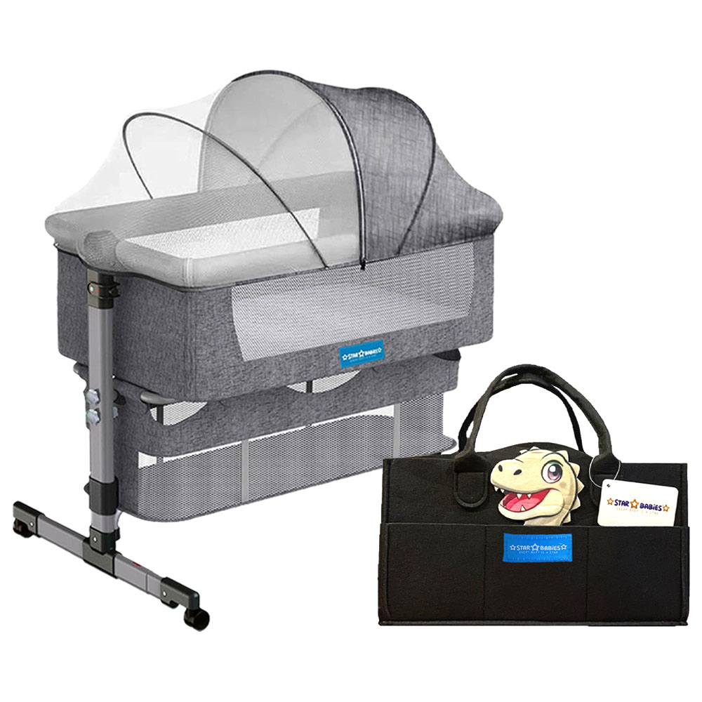 Star Babies - Bedside Crib And Diaper Caddy