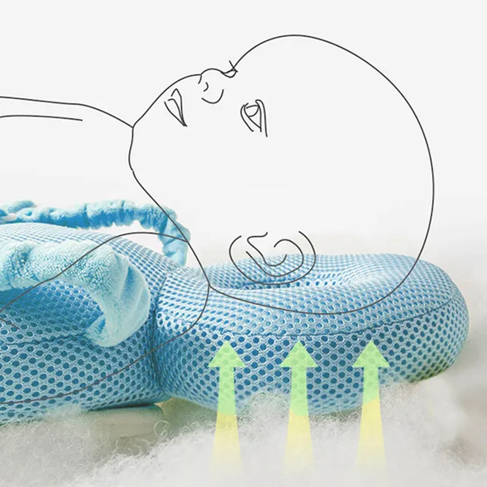 Star Babies - Baby Activity Game Mat & Head Support Pillow Set - Multicolor - 2 Pcs